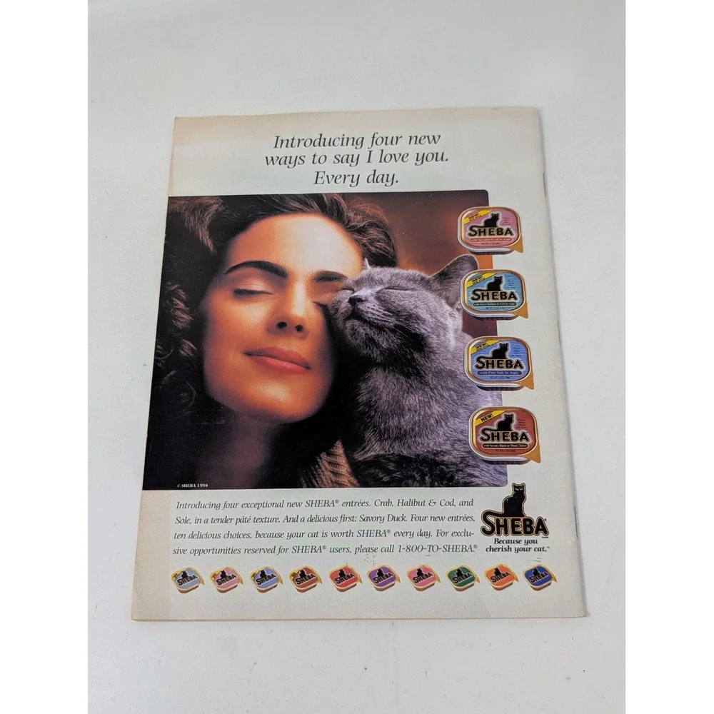Cats‎ Magazine April 1995 DeLane Matthews Vintage 1990s 90s 50h Anniversary